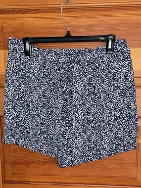 CLOSET CLOSEOUT SALE - Madewell Navy & White High-Waist Women's Shorts